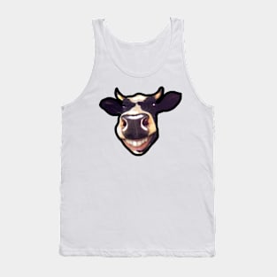 funny cow smile Tank Top